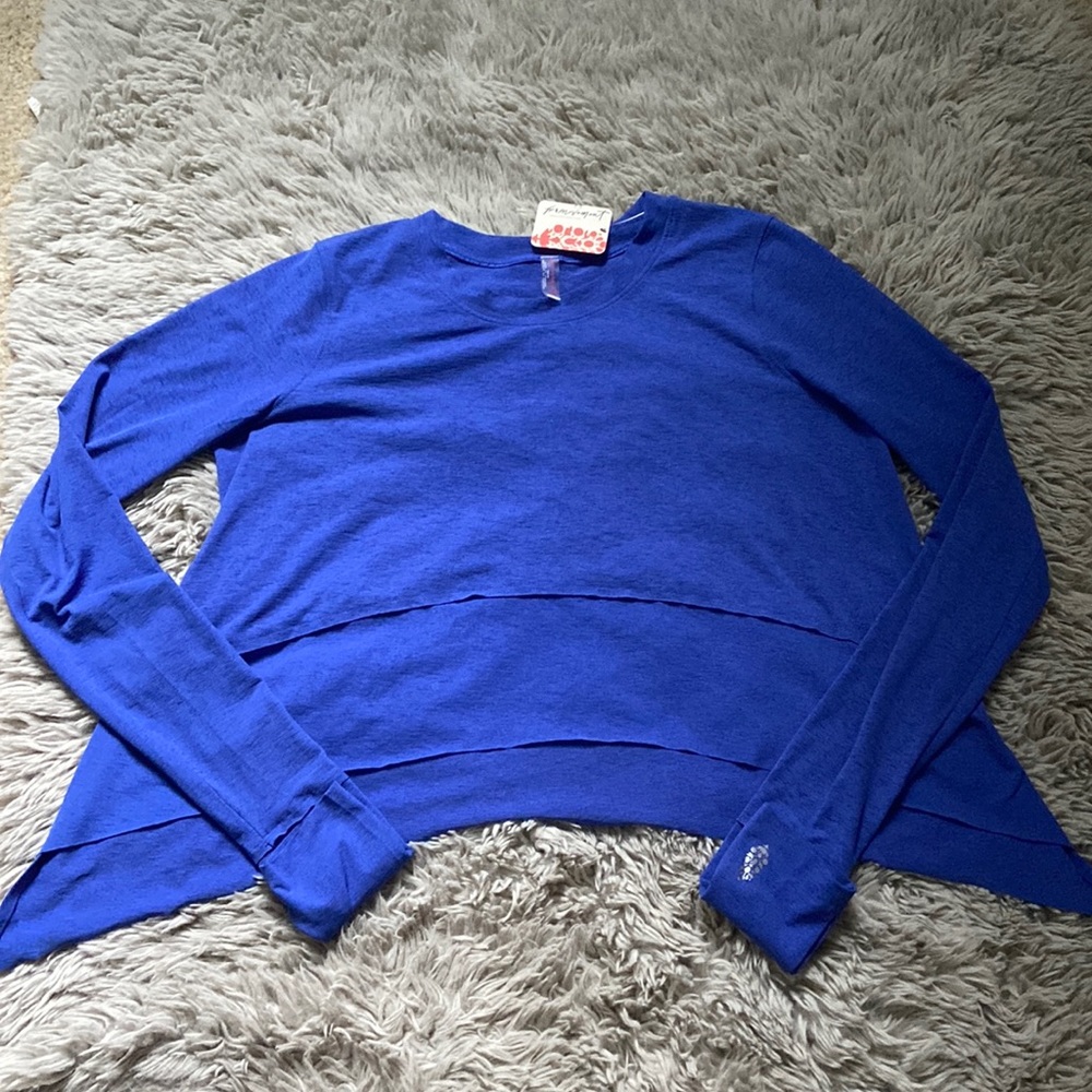 NWT Free People tempo long sleeve